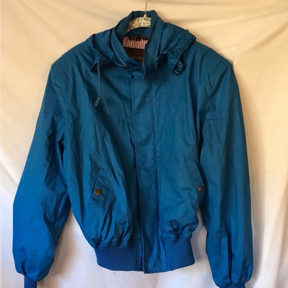 Vintage Calvin Klein Mens Raincoat Wind Breaker Size 38 - Picture 11 of 11